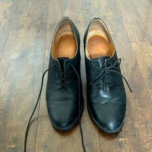 Black Camper Block Heels (Size 37)